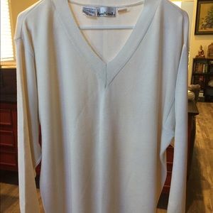 Ecru (off white) sweater